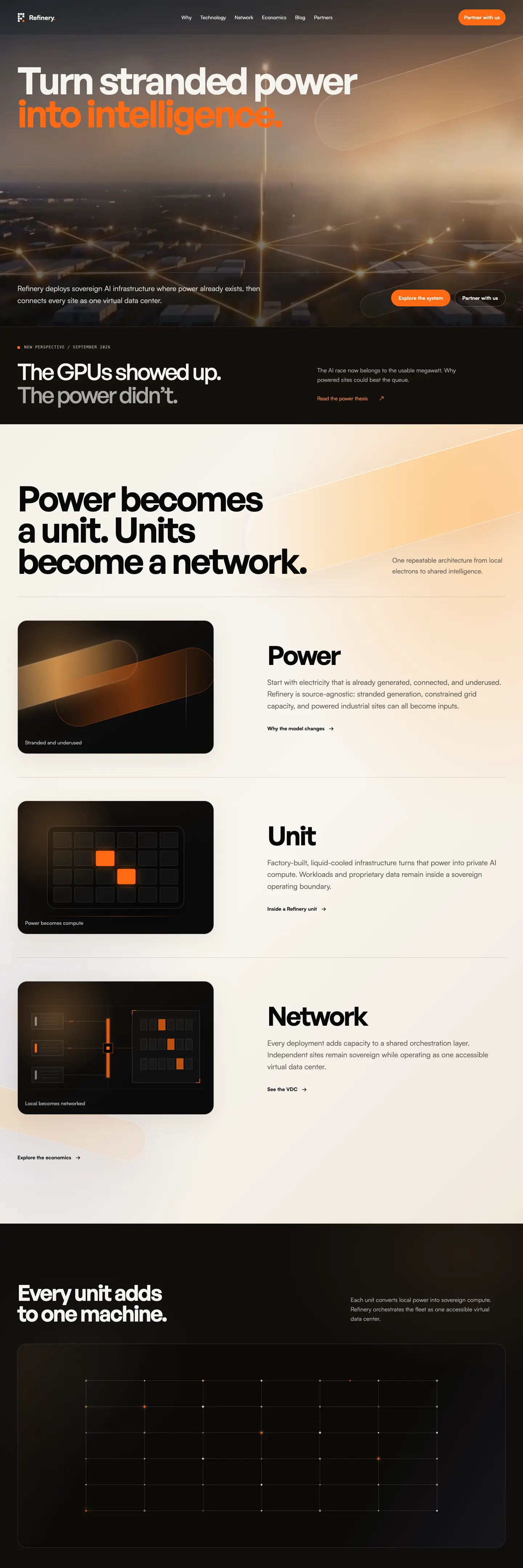 Refinery website